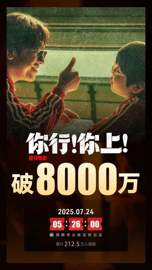 鼎牛网 电影《你行！你上！》票房破8000万