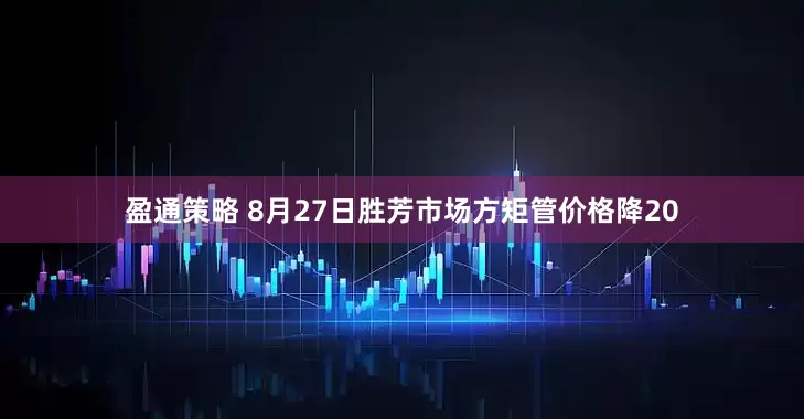 盈通策略 8月27日胜芳市场方矩管价格降20